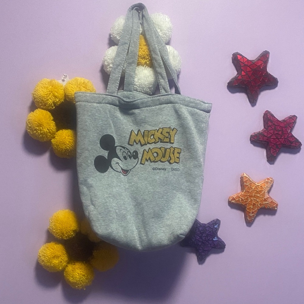 Disney Daiso Mickey Mouse Mini Tote Bag